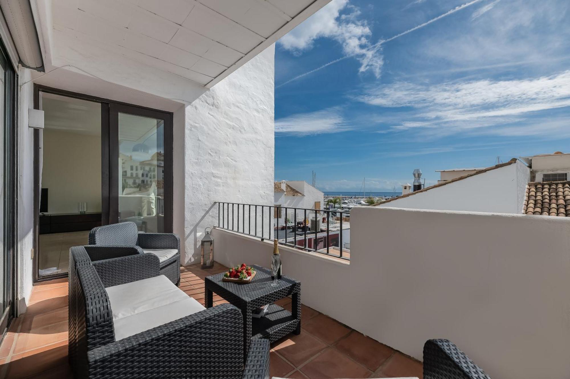 Vacation I Paradise At Puerto Banus Marina, Luxury Shops, Sea View Appartement *